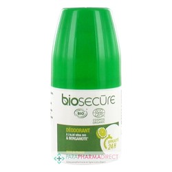 Bio Secûre Déodorant à l'Aloé Vera BIO & Bergamote - Efficacité 24H - BIO - 50 ml