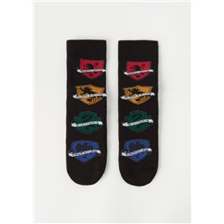 Stoppersocken Harry Potter mit Wappenmuster für Herren