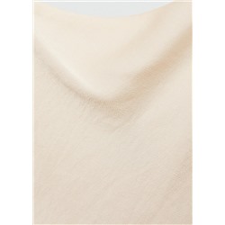 Top satinado tirantes finos