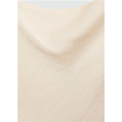 Top satinado tirantes finos