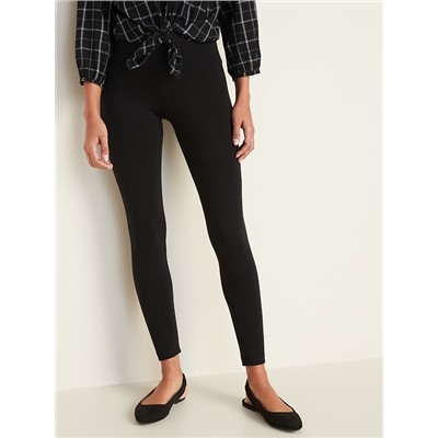 High-Waisted Jersey Leggings For Women