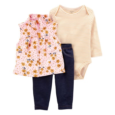 3-Piece Little Vest Set