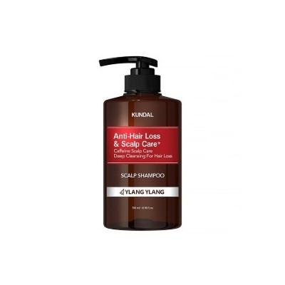 Anti-Hair Loss & Scalp Care+ Shampoo_Ylang Ylang Шампунь против выпадения волос на основе кофеина с ароматом иланг-иланг