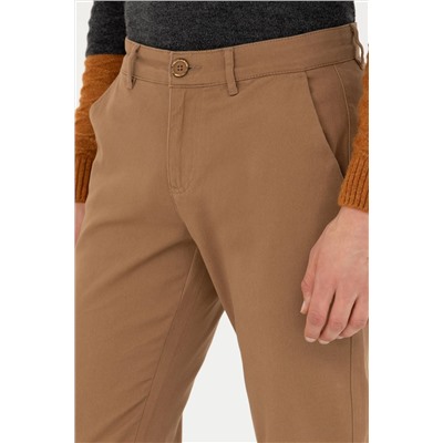 Erkek Camel Kanvas Pantolon