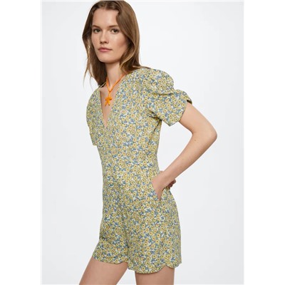 Mono fluido estampado REF. 37010422-ROSE-LM