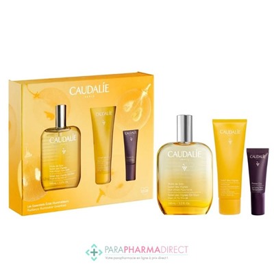 Caudalie Soleil des Vignes - Coffret Noël "Les Essentiels Éclat Illuminateurs"