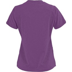 Jockey Scrubs Modern Tonal Embossed V-Neck Top