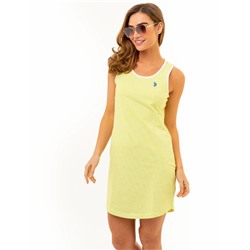 DIAGONAL STRIPE TANK DRESS