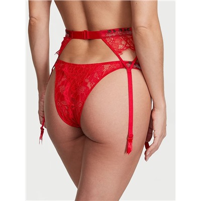 VERY SEXY Shine Strap Lace Garter Belt