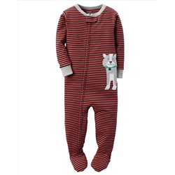 1-Piece Snug Fit Cotton PJs