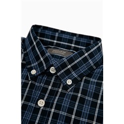 Camisa Azul marino e índigo