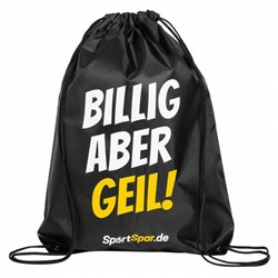Sportspar.de "billig aber geil" Turnbeutel