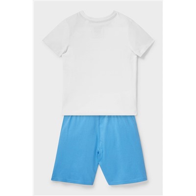Set - Kurzarmshirt und Shorts - Bio-Baumwolle