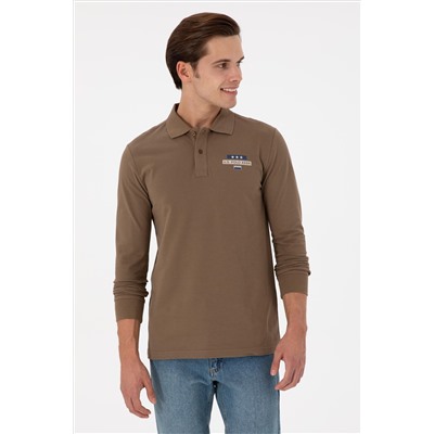 Erkek Haki Sweatshirt