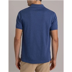 MULTI COLOR LOGO INTERLOCK POLO SHIRT