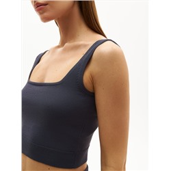 Кроп-топ из крученой вискозы и нейлона Twisted nylon