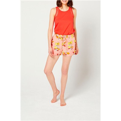 Camiseta de tirantes Canelle Coral