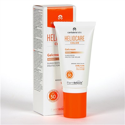 Heliocare 50 Gel-crema color Brown 50 ml