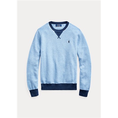Boys 8-20 Textured Cotton Sweater