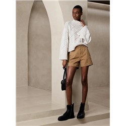 FLAT-FRONT CHINO SHORT