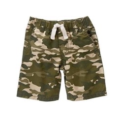 Pull-On Camo Shorts