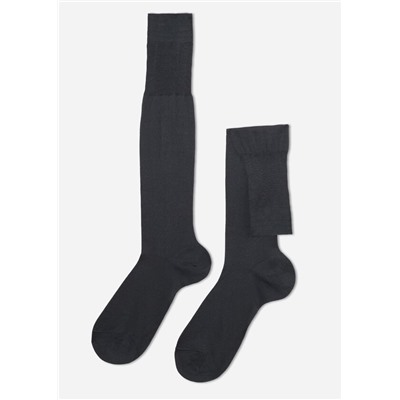 Lange Herrensocken mit Fil d‘Ecosse