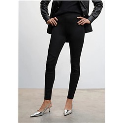 Leggins estilo biker -  Mujer | MANGO OUTLET Melilla