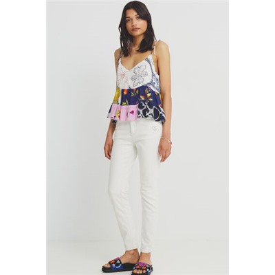 Blusa tirantes loose viscosa