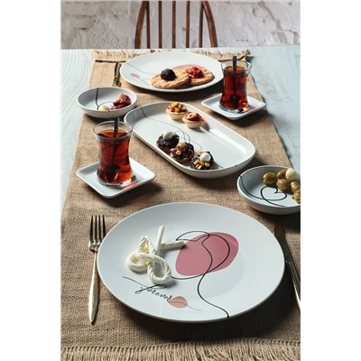 Keramika Forever & Always Kahvaltı Takımı 11 Parça 2 Kişilik TV040111F004AD18M00MASEN00