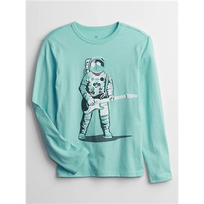 Kids Long Sleeve Graphic T-Shirt