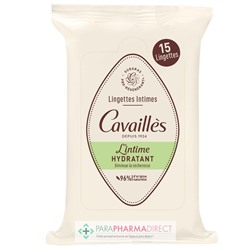 Cavaillès L'Intime Hydratant - 15 Lingettes Intimes
