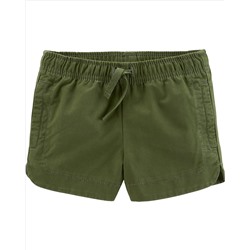 Pull-On Cotton Shorts