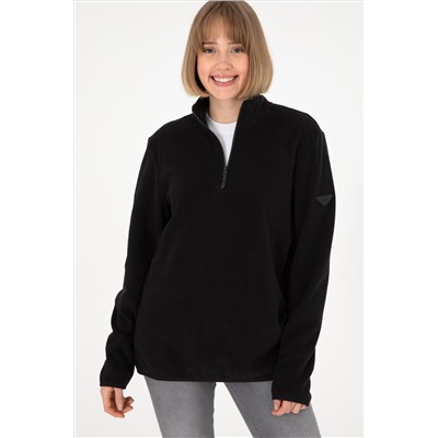 Erkek Siyah Basic Sweatshirt