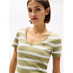 V-Neck Stripe Favorite T-Shirt