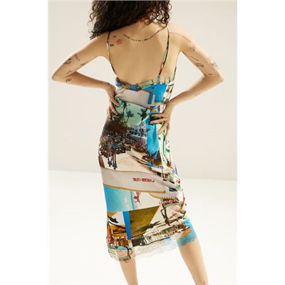 Vestido lencero South Beach