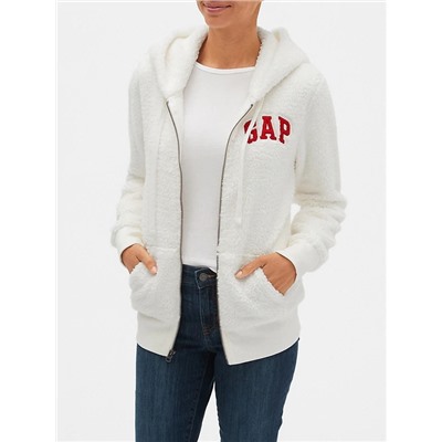 Sherpa Logo Hoodie