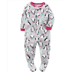 1-Piece Fleece PJs