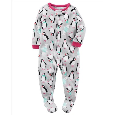 1-Piece Fleece PJs