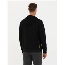 Siyah Regular Fit Sweatshirt