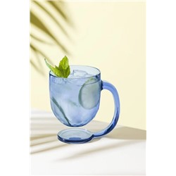 Domme Plastik Kupa - Lacivert - 385 ml