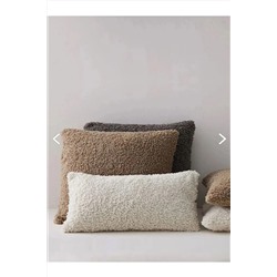 SasoHome Peluş Teddy Puffy Dekoratif Dekoratif Hediyelik Kırlent - Yastık Kılıfı SasoPuffy01