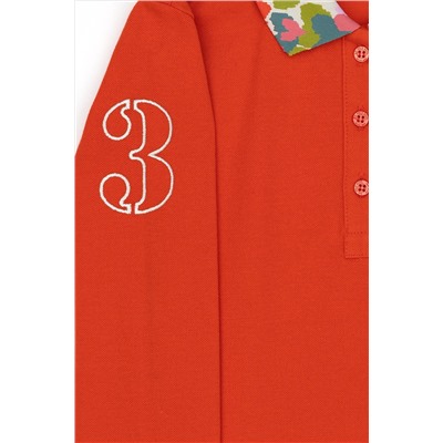 Kız Çocuk Turuncu Basic Sweatshirt
