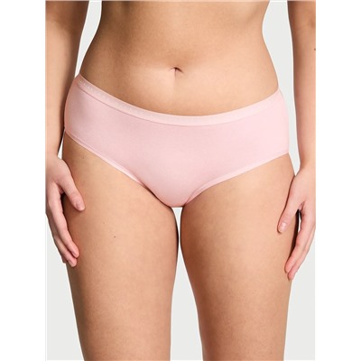 Stretch Cotton Rib Hiphugger Panty