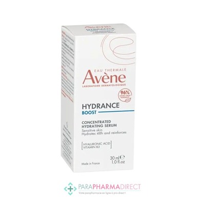 Avène Hydrance Boost Sérum Concentré Hydratant 30 ml