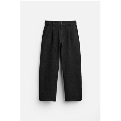 PANTALÓN DENIM PLIEGUES