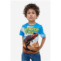 Bedrucktes T-Shirt aus Jersey