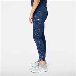 Women's Reflective Print Impact Run Heat Tight