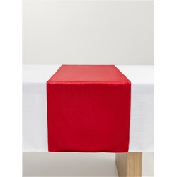 Дорожка настольная, 40х160 см, бархат, красная, Luck gift