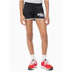 GIRLS LOGO TRACK SHORTS