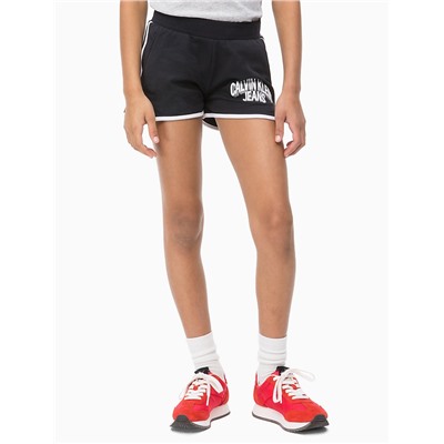 GIRLS LOGO TRACK SHORTS